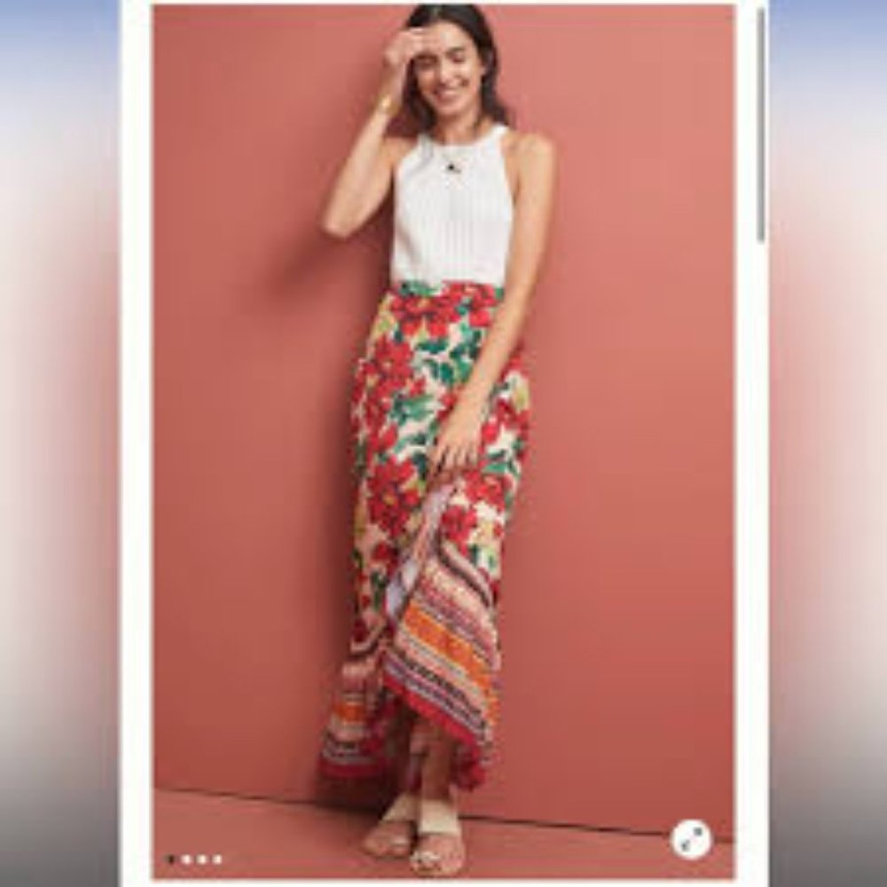 Farm Rio Maxi Skirt Anthropologie